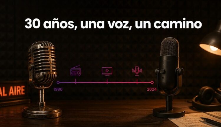 Del pánico al micrófono a hablar con seguridad: mi camino en 30 años de comunicación